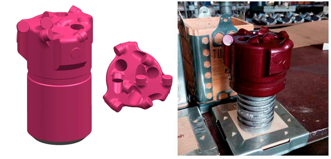 Roller Cone Air Flush